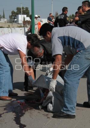 MUERE MUJER ARROLLADA EN PERIFERICO