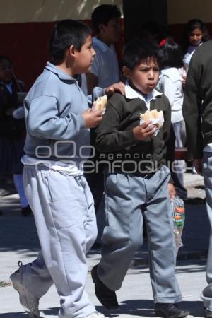 TERMINA HORARIO INVIERNO. ESCUELA PRIMARIA