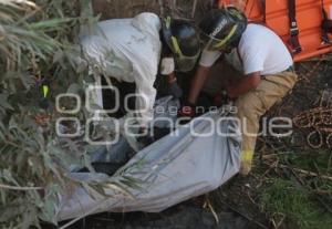 ENCUENTRAN  CUERPO SIN VIDA EN EL FONDO DE UNA BARRANCA