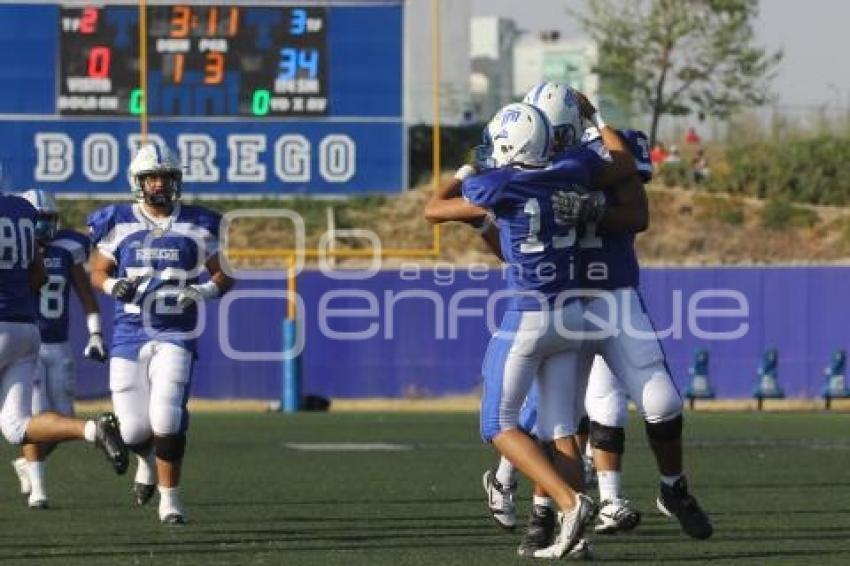 BORREGOS VS SHARKS. FUTBOL AMERICANO