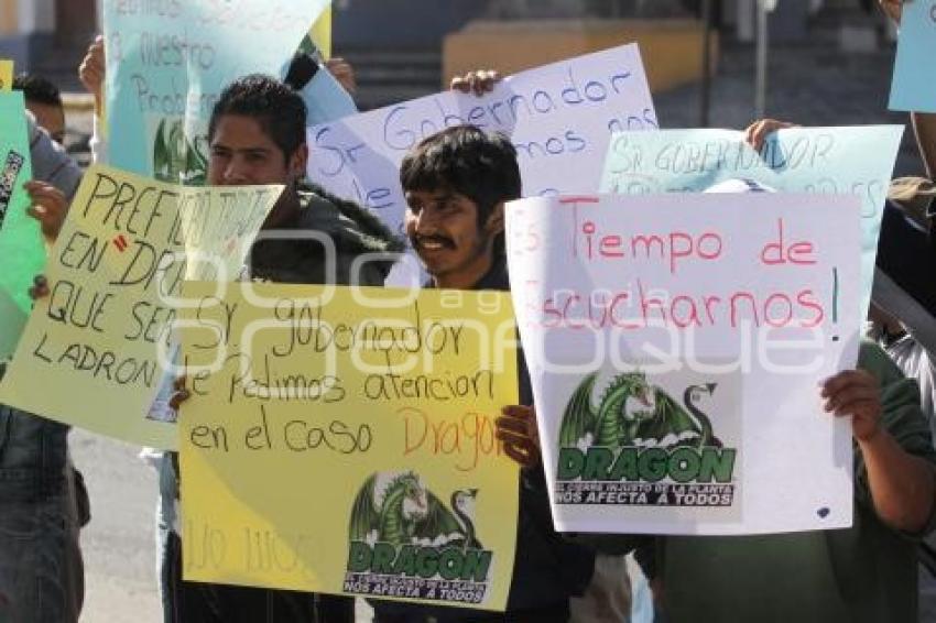 MANIFESTACIÓN TRABAJADORES DEL DRAGON