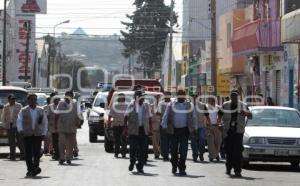 CONTINUA OPERATIVO POLICIACO EN LA 46 PONIENTE