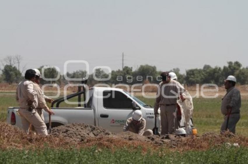 TOMA CLANDESTINA DE PEMEX EN SANTA ANA XALMIMILULCO