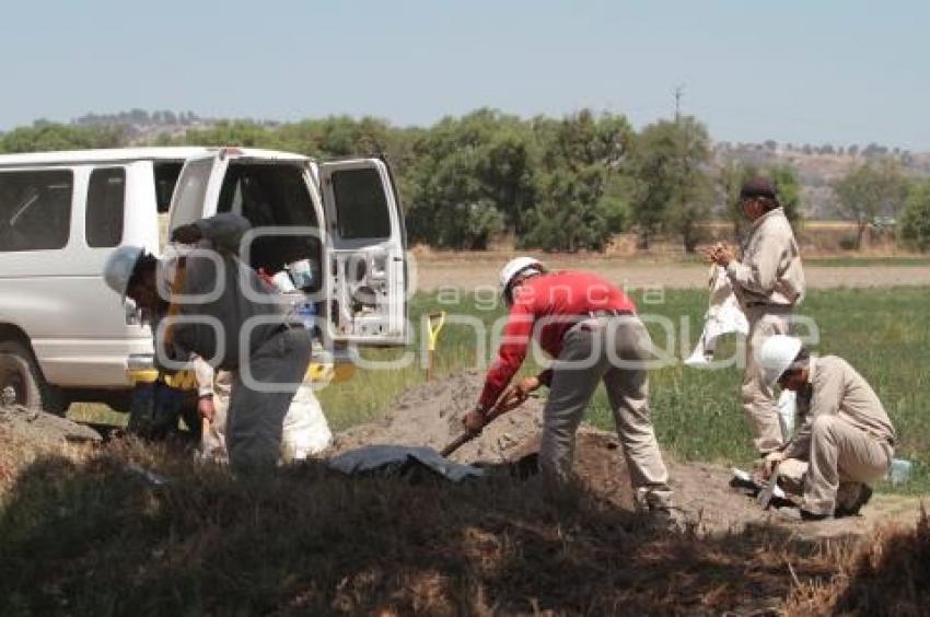 TOMA CLANDESTINA DE PEMEX EN SANTA ANA XALMIMILULCO