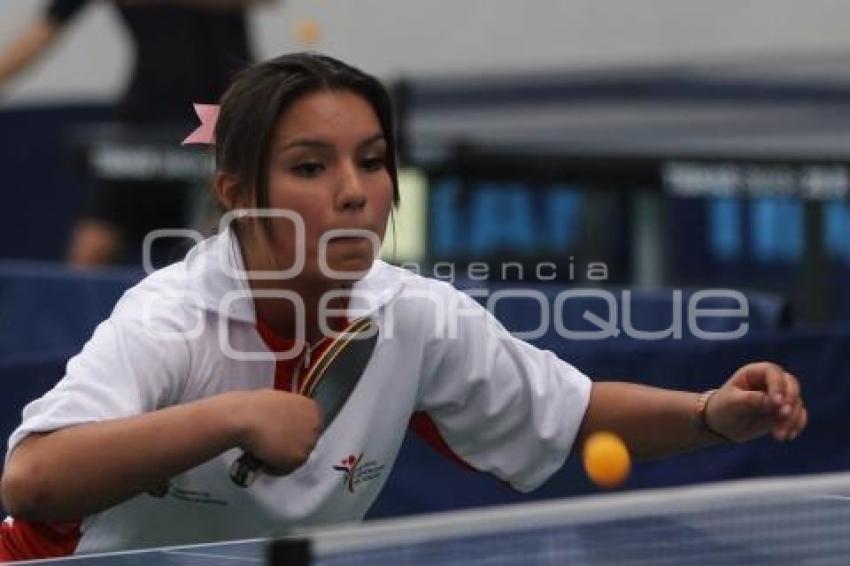 TENIS DE MESA. OLIMPIADA NACIONAL 2011