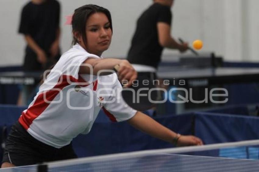 TENIS DE MESA. OLIMPIADA NACIONAL 2011