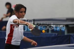 TENIS DE MESA. OLIMPIADA NACIONAL 2011