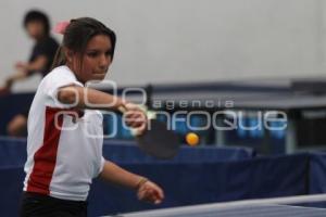 TENIS DE MESA. OLIMPIADA NACIONAL 2011