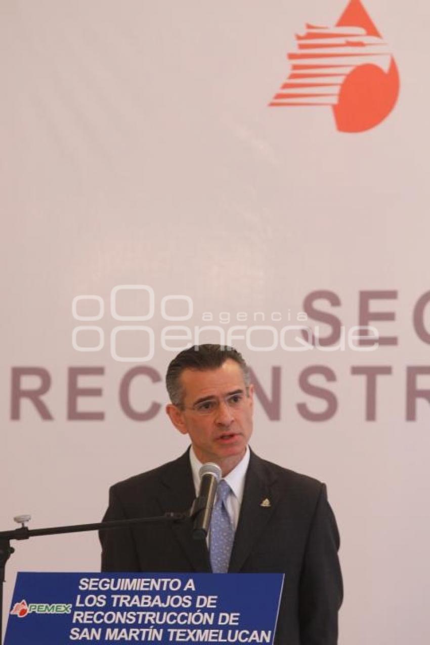 REUNIÓN PARA RECONSTRUCCIÓN DE SAN MARTÍN. PEMEX