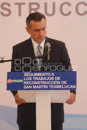 REUNIÓN PARA RECONSTRUCCIÓN DE SAN MARTÍN. PEMEX