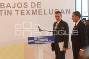 REUNIÓN PARA RECONSTRUCCIÓN DE SAN MARTÍN. PEMEX