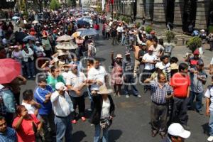 MANIFESTACIÓN DE COMERCIANTES DE SAN MARTÍN