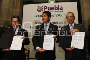 FIRMA PARA INSTALACIÓN VENTANILLA ÚNICA EN PUEBLA