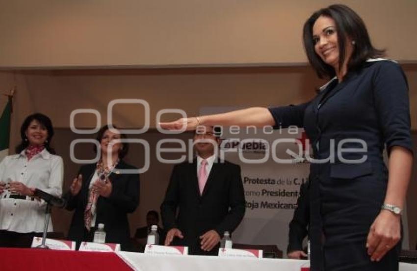 CRUZ ROJA . TOMA DE PROTESTA DE PRESIDENTA HONORARIA