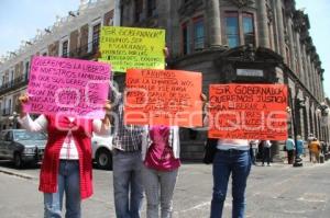 MANIFESTACIÓN FAMILIARES DETENIDOS COMERCIALIZADORA ANGELÓPOLIS