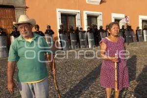 MANIFESTACIÓN CAMPESINOS . CALIPAN