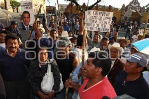 MANIFESTACIÓN CAMPESINOS . CALIPAN