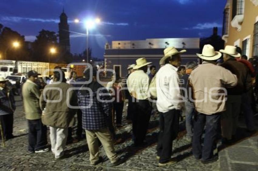 MANIFESTACIÓN CAMPESINOS . CALIPAN