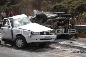 MUERE HOMBRE EN LA FEDERAL ATLIXCO