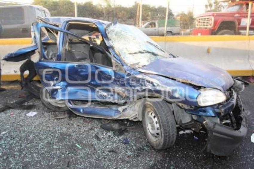 CARAMBOLA AUTOPISTA PUEBLA-ORIZABA