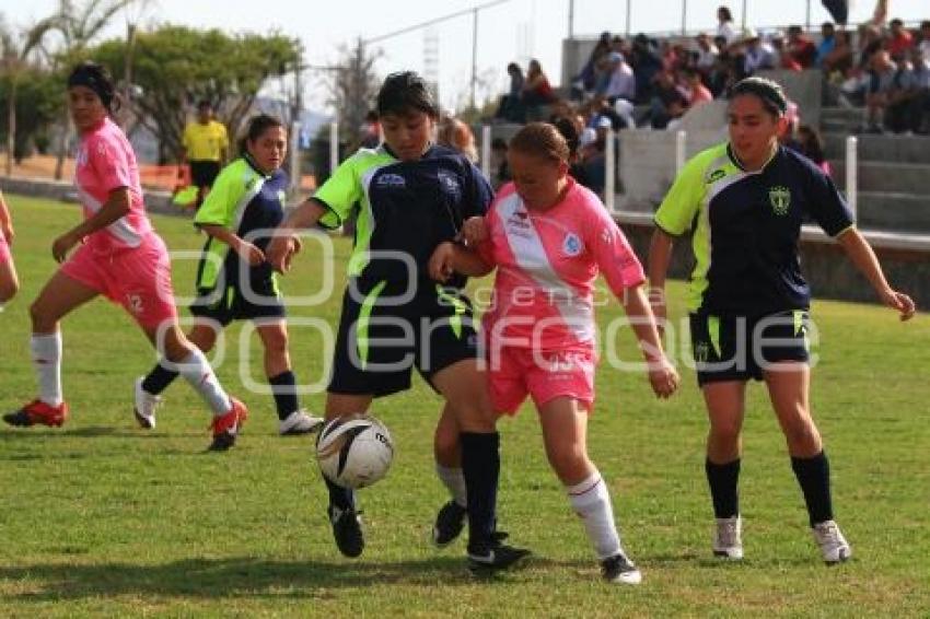 FUTBOL . FRANJITAS VS PACHUCA