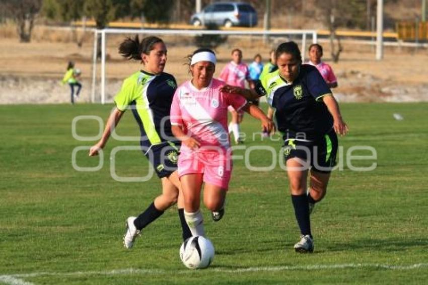 FUTBOL . FRANJITAS VS PACHUCA