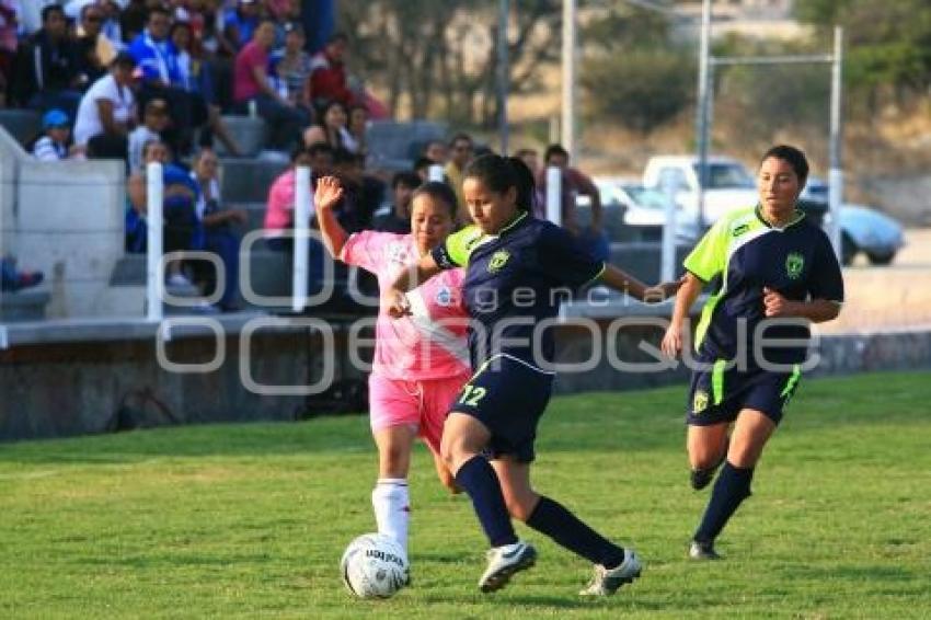 FUTBOL . FRANJITAS VS PACHUCA