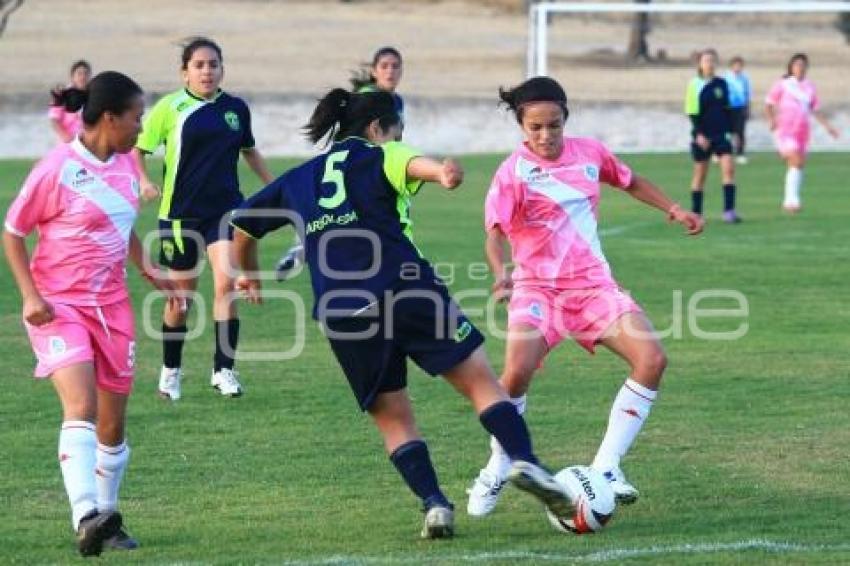 FUTBOL . FRANJITAS VS PACHUCA