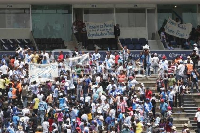 FUTBOL . PUEBLA VS NECAXA