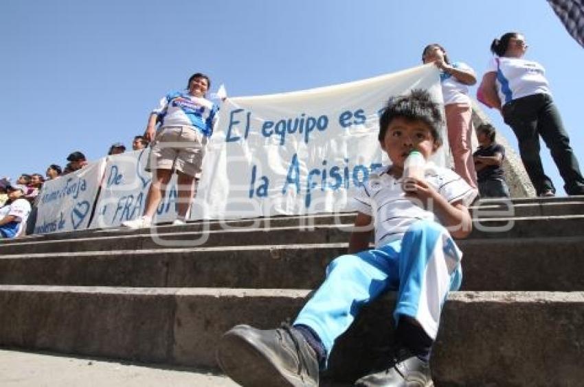 MANOIFESTACION - AFICION PUEBLA FC