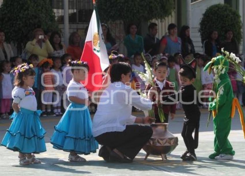 FESTEJO DEL NATALICIO DE BENITO JUARES Y DIA DE LA PRIMAVERA