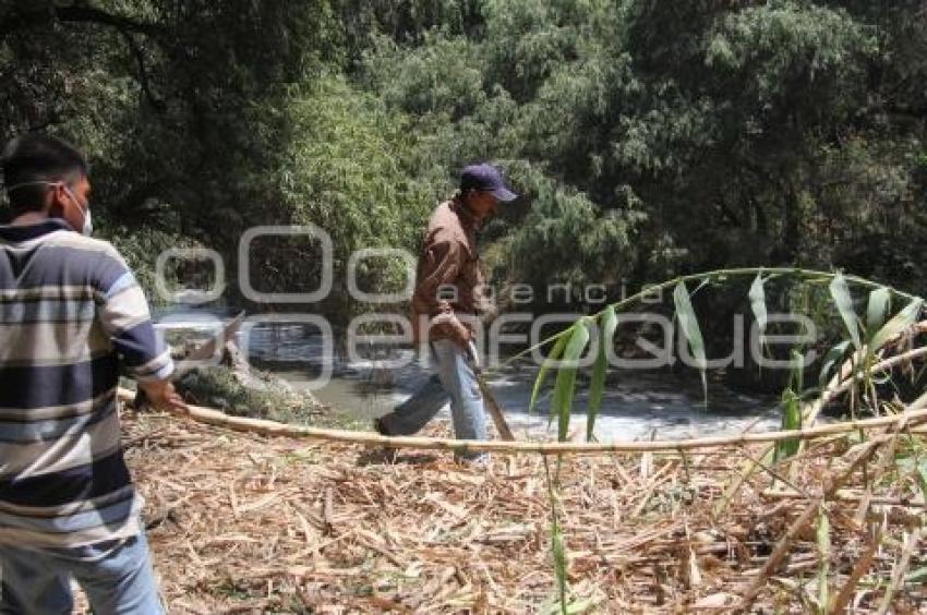 LIMPIEZA EN RÍO ATOYAC