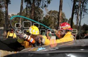 PRENSADO EN EL BOULEVARD CADETE VICENTE SUAREZ