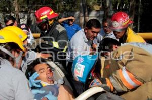 PRENSADO EN EL BOULEVARD CADETE VICENTE SUAREZ