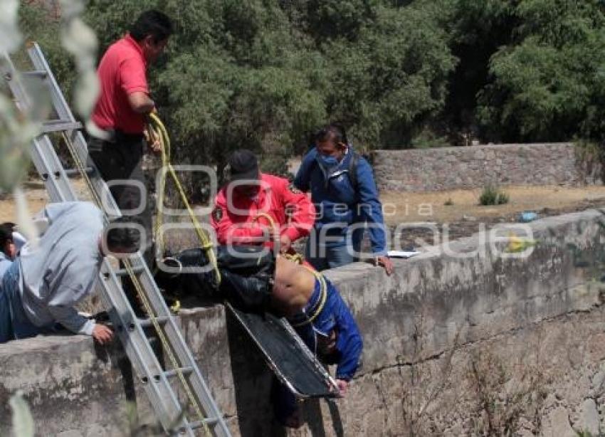 MUERE HOMBRE EN CANAL DE AGUAS NEGRAS