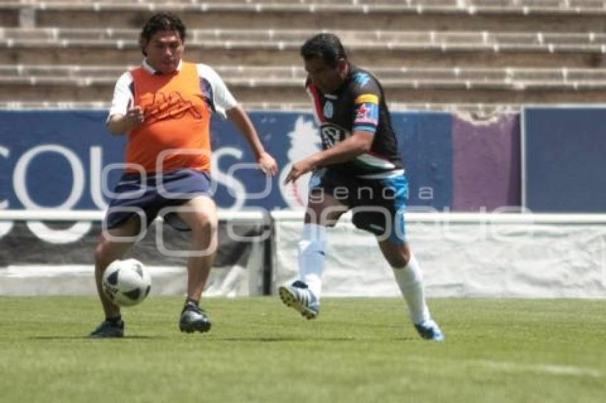 ENCUENTRO  PRENSA VS CUERPO TÉCNICO  DEL PUEBLA