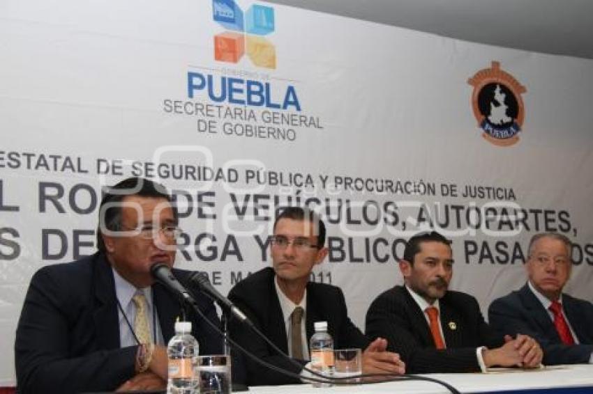 FORO: COMBATE AL ROBO DE VEHICULOS