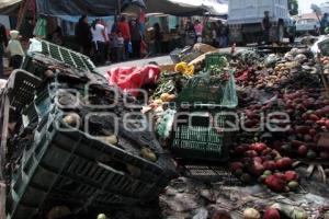 INCENDIO EN MERCADO DE AMOZOC