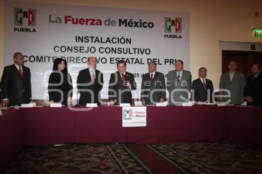CONSEJO CONSULTIVO COMITE ESTATAL PRI