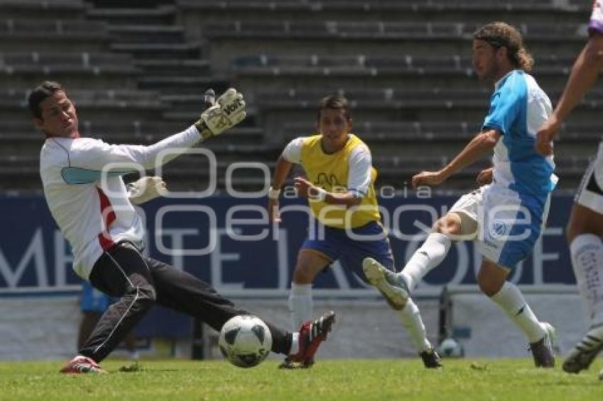 TRIANGULAR PUEBLA DE LA FRANJA. FÚTBOL