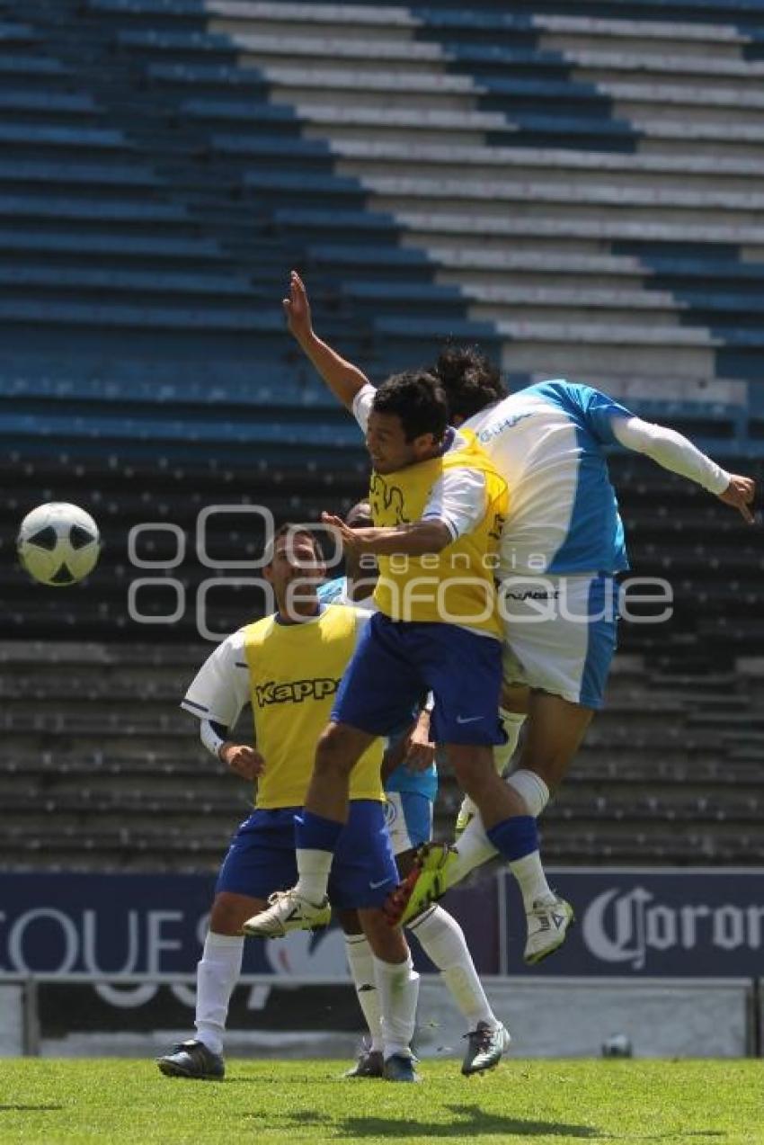 TRIANGULAR PUEBLA DE LA FRANJA. FÚTBOL