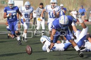 TEC PUEBLA VS TEC CEM . FÚTBOL AMERICANO