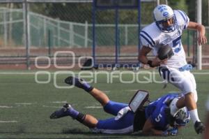 TEC PUEBLA VS TEC CEM . FÚTBOL AMERICANO