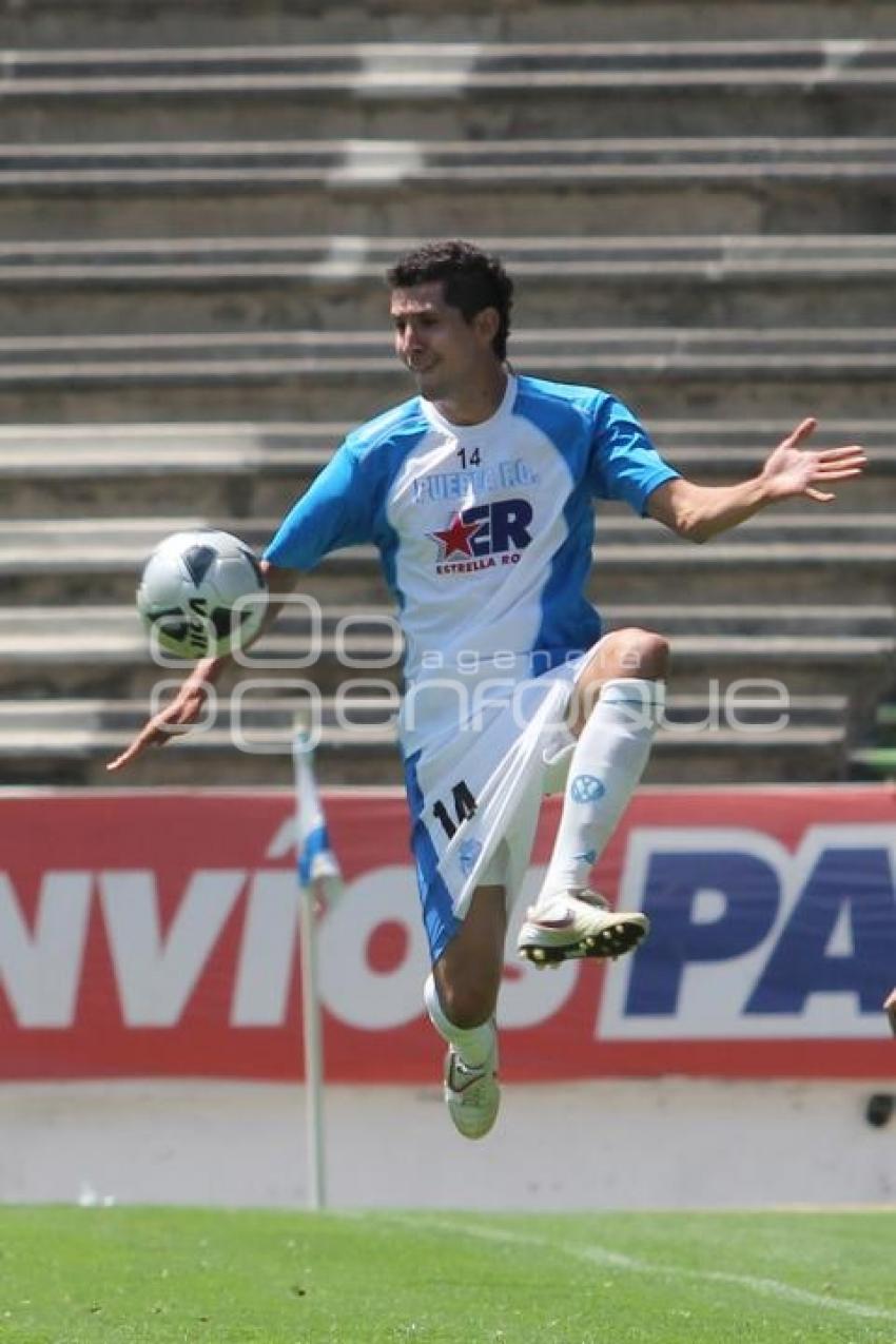 TRIANGULAR PUEBLA DE LA FRANJA. FÚTBOL