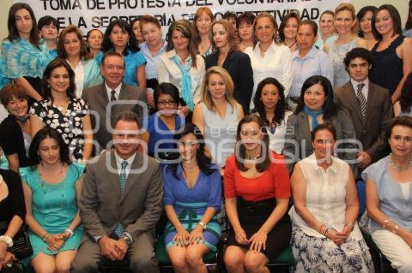 TOMA PROTESTA VOLUNTARIADO DE LA SECOTRADE