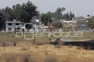 INCENDIO . TERRENO BALDÍO