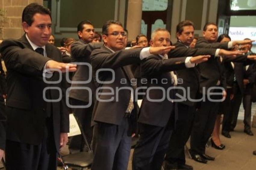 TOMA DE PROTESTA JUECES CALIFICADORES