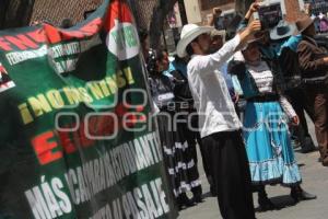 MANIFESTACIÓN ESTUDIANTES EN EL CAROLINO