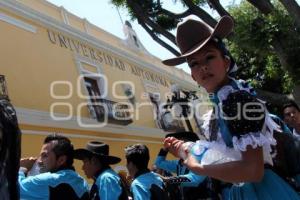 MANIFESTACIÓN ESTUDIANTES EN EL CAROLINO