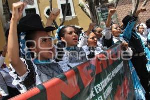 MANIFESTACIÓN ESTUDIANTES EN EL CAROLINO